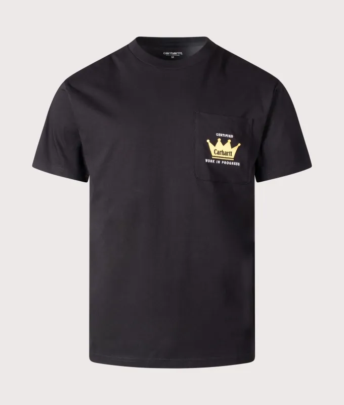 Relaxed Fit Crown Pocket T-Shirt sold by EQVVS