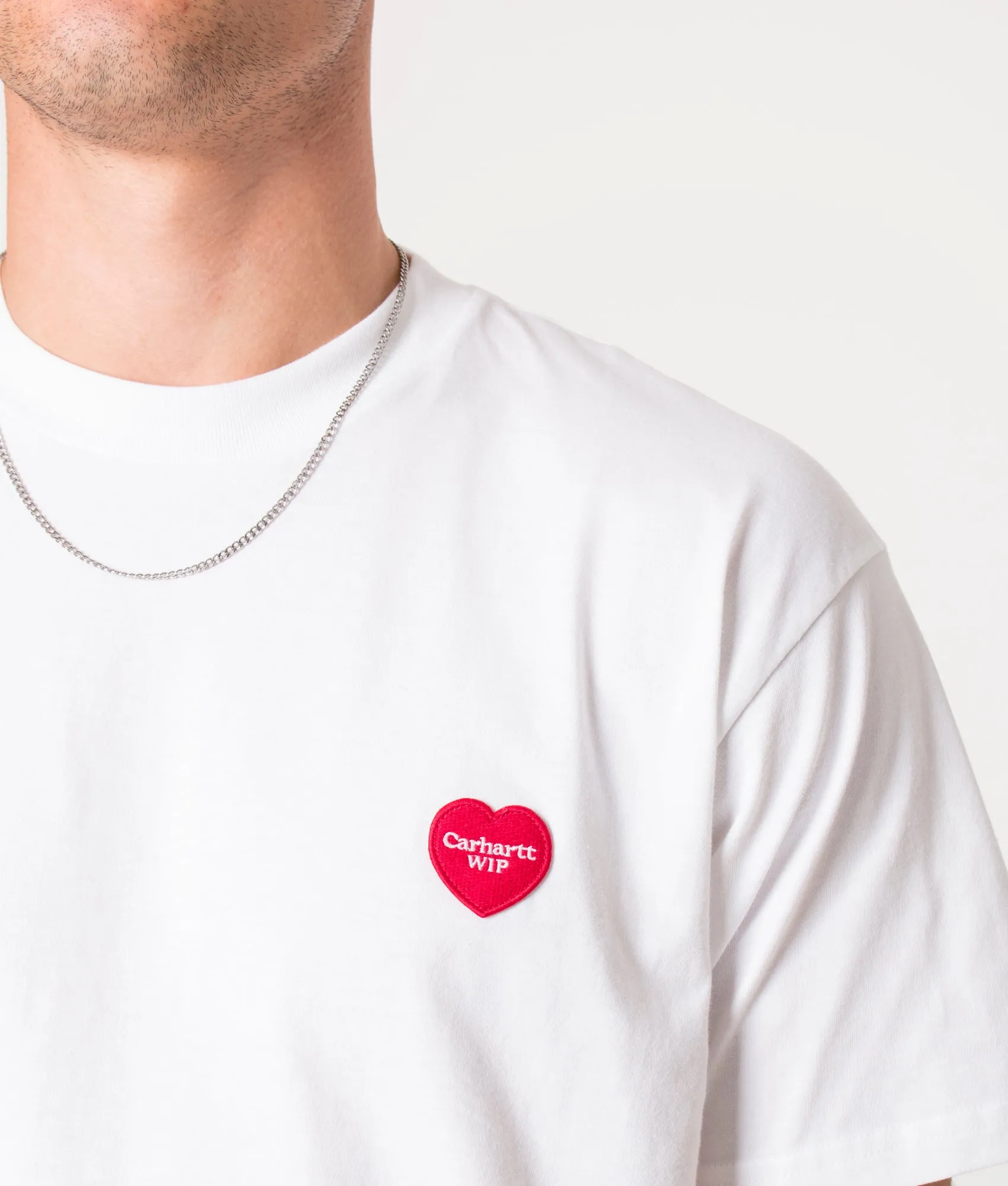 Relaxed Fit Double Heart T-Shirt sold by EQVVS product image thumbnail 3