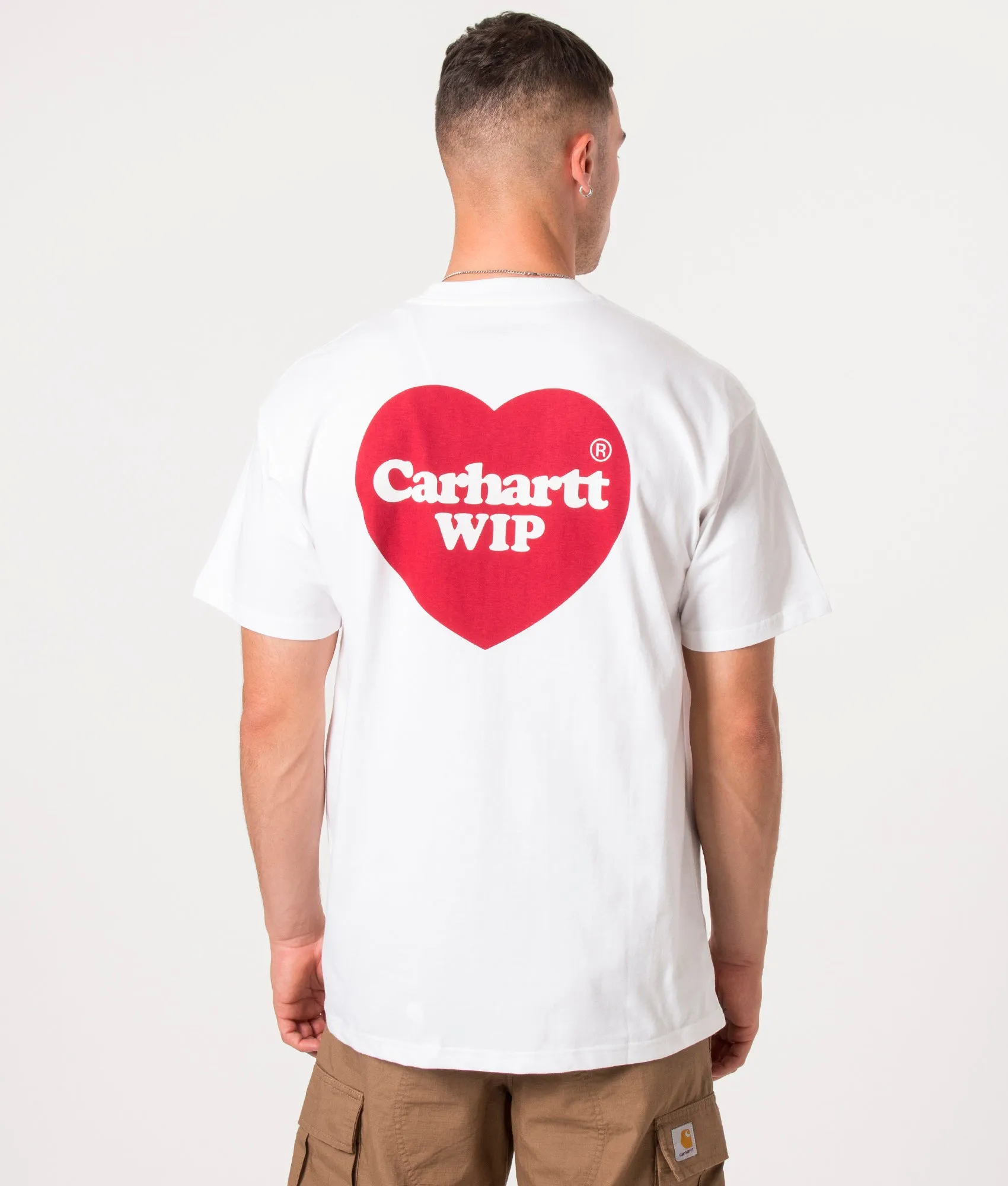 Relaxed Fit Double Heart T-Shirt sold by EQVVS