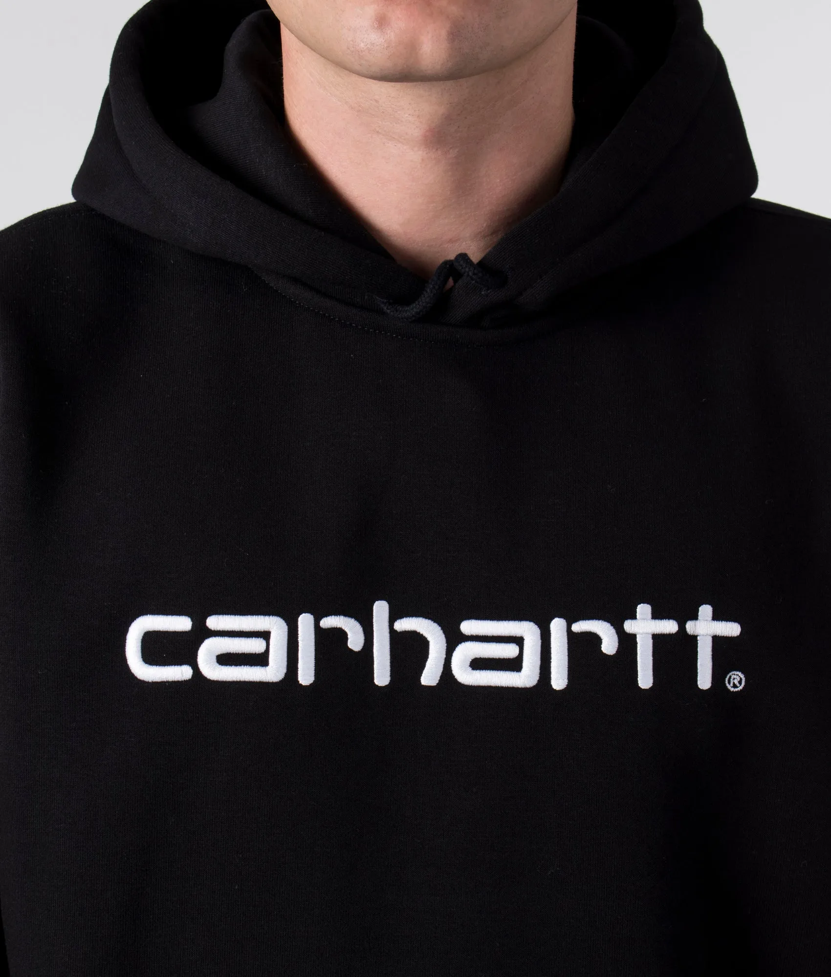 Relaxed Fit Carhartt Logo Hoodie sold by EQVVS product image thumbnail 2