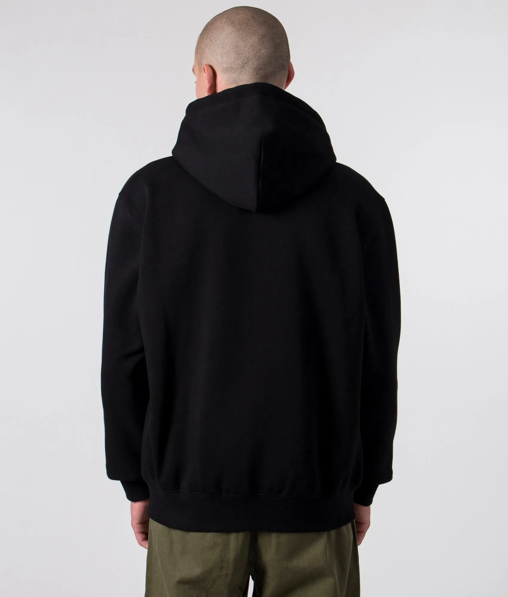 Relaxed Fit Carhartt Logo Hoodie sold by EQVVS product image thumbnail 3
