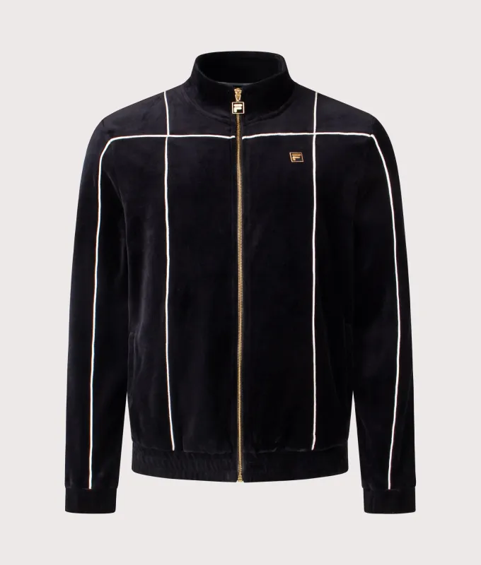 Nichols Velour Track Top sold by EQVVS