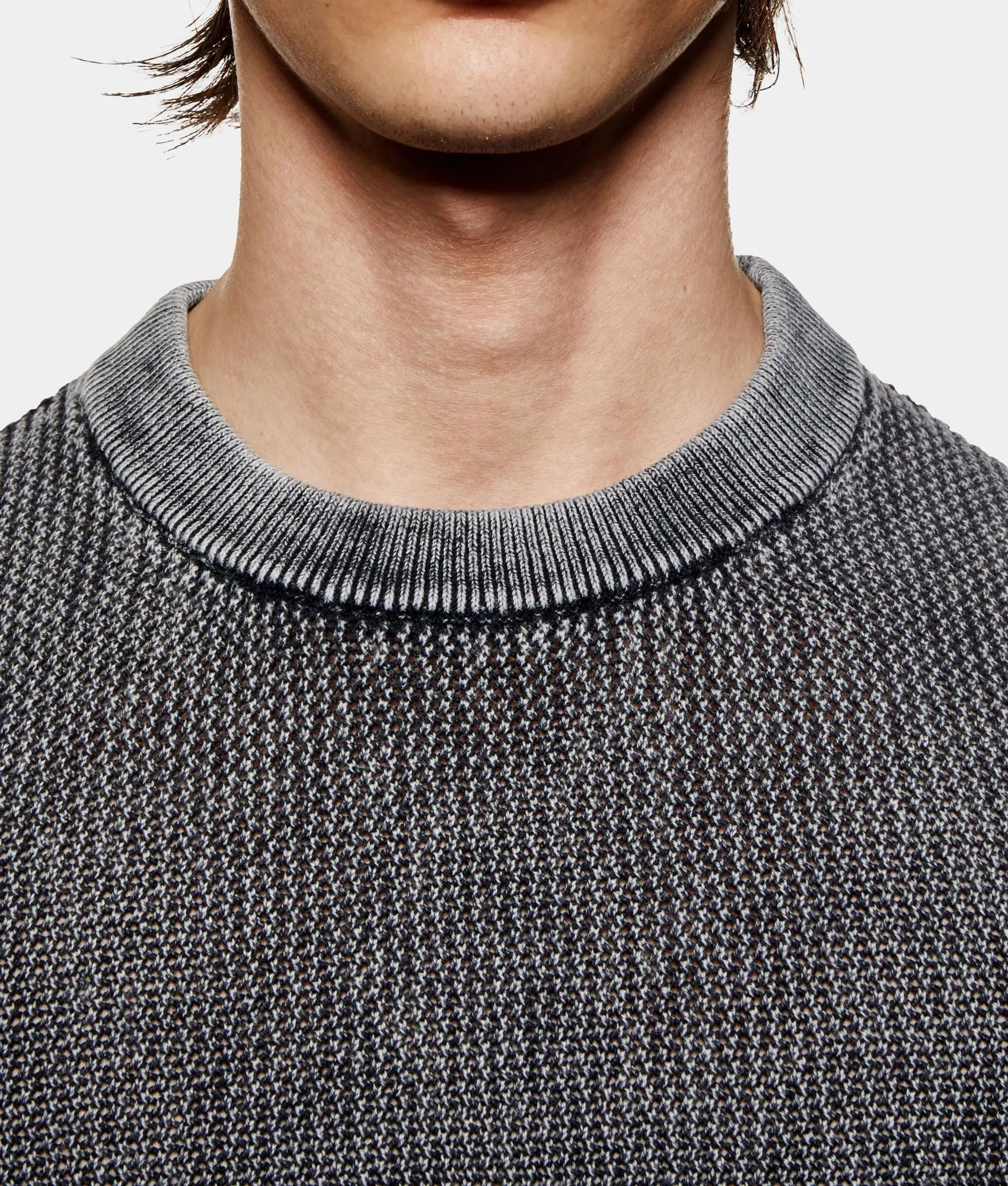 Pigment Dyed Loose Gauge Long Sleeve T-Shirt sold by EQVVS product image thumbnail 4