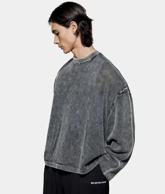 Pigment Dyed Loose Gauge Long Sleeve T-Shirt sold by EQVVS