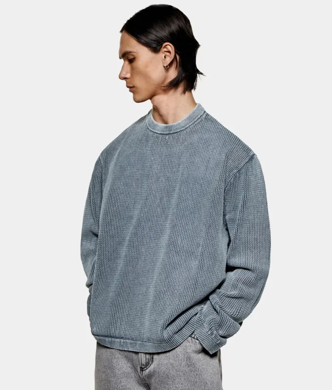 Pigment Dyed Loose Gauge Long Sleeve T-Shirt sold by EQVVS