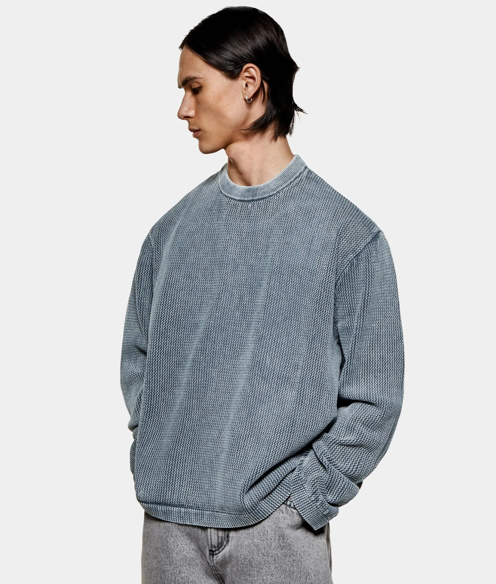 Pigment Dyed Loose Gauge Long Sleeve T-Shirt sold by EQVVS