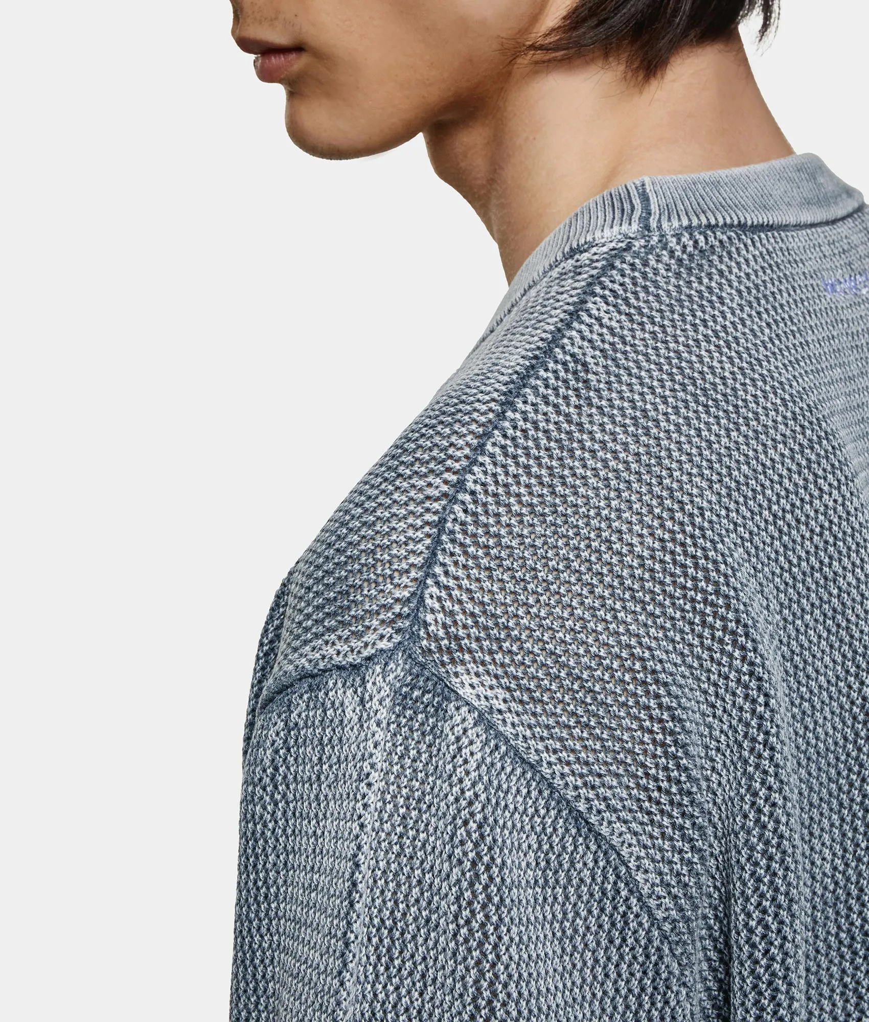 Pigment Dyed Loose Gauge Long Sleeve T-Shirt sold by EQVVS product image thumbnail 4