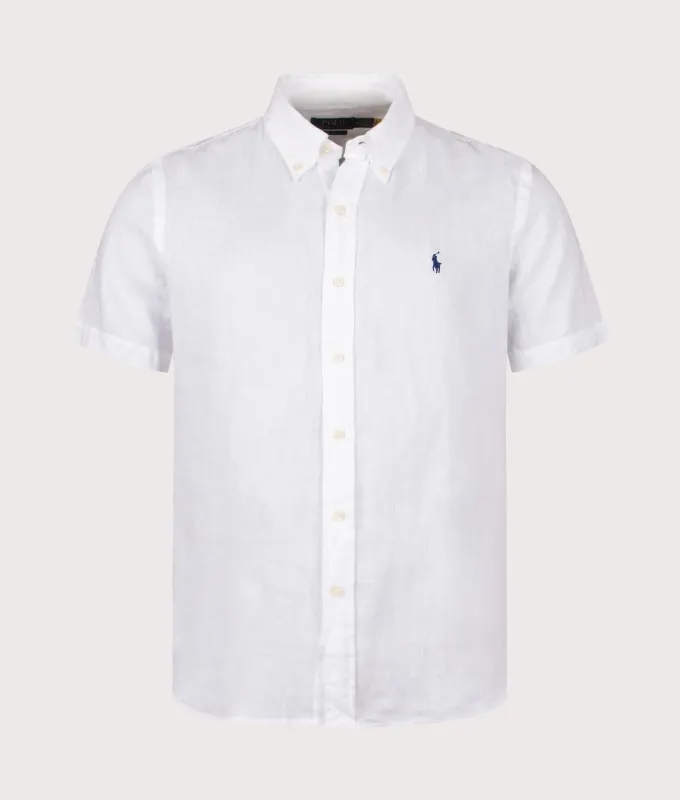 Custom Fit Linen Shirt sold by EQVVS