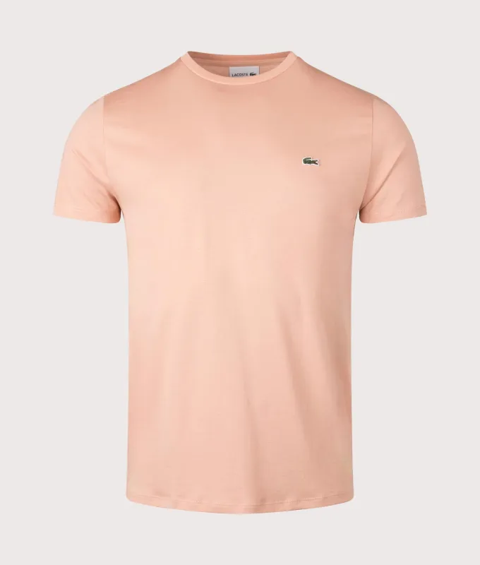 Pima Cotton Croc Logo T-Shirt sold by EQVVS