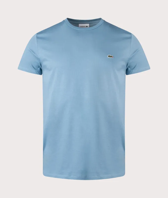 Pima Cotton Croc Logo T-Shirt sold by EQVVS