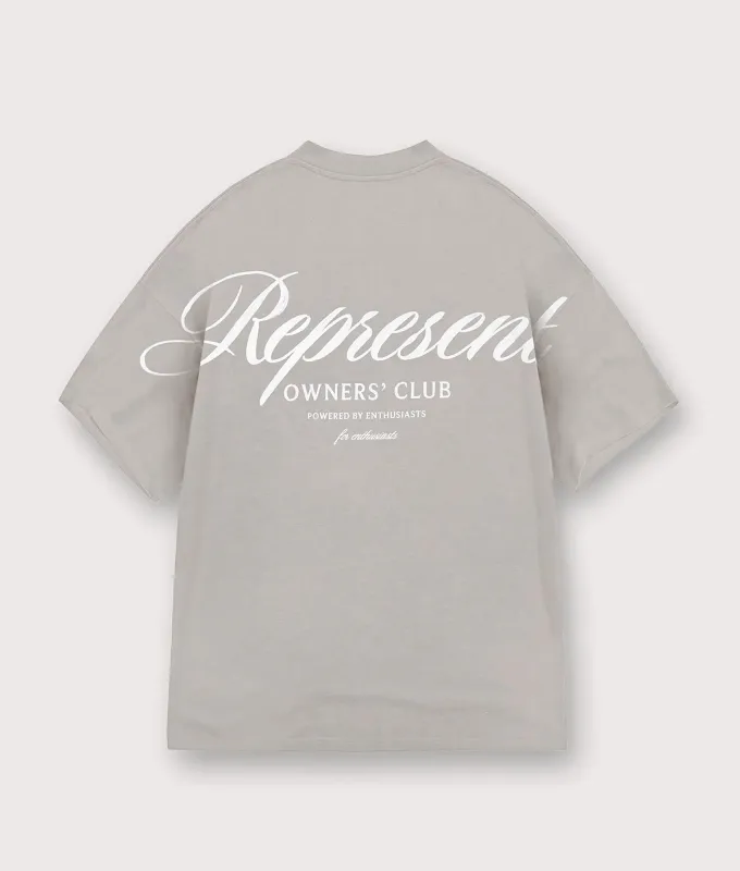 Represent Owners Club Script T-Shirt sold by EQVVS