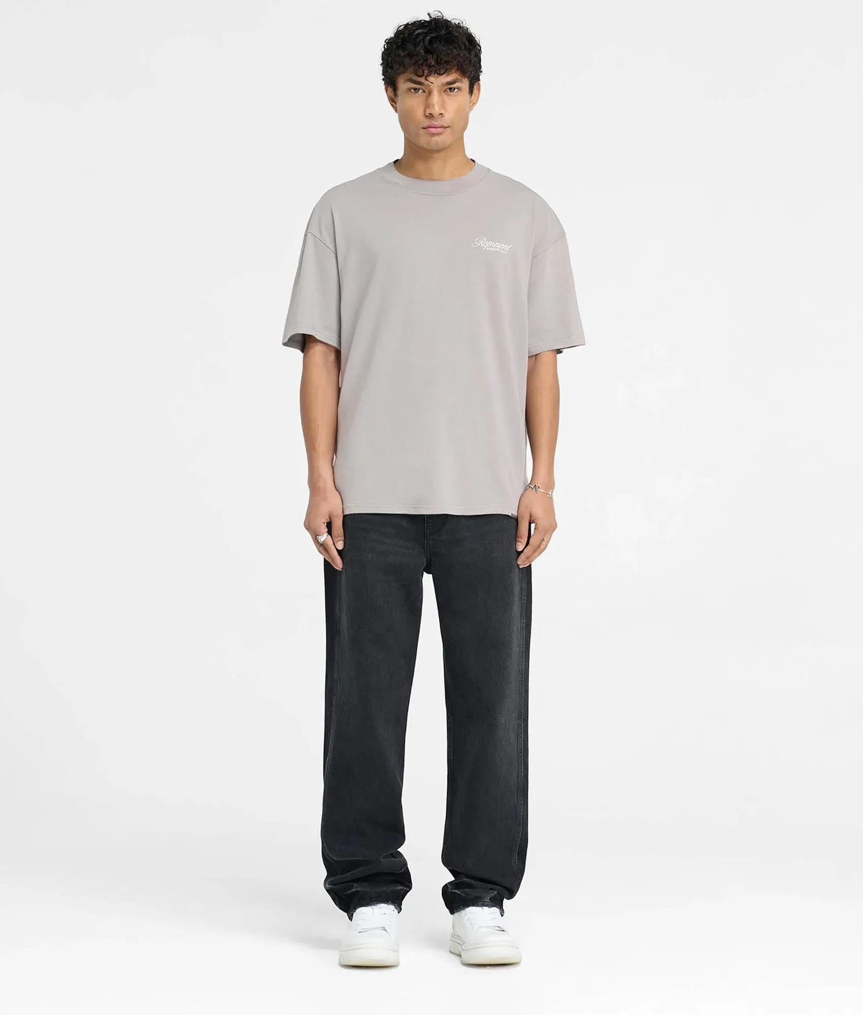 Oversized Represent Owners Club Script T-Shirt sold by EQVVS product image thumbnail 5