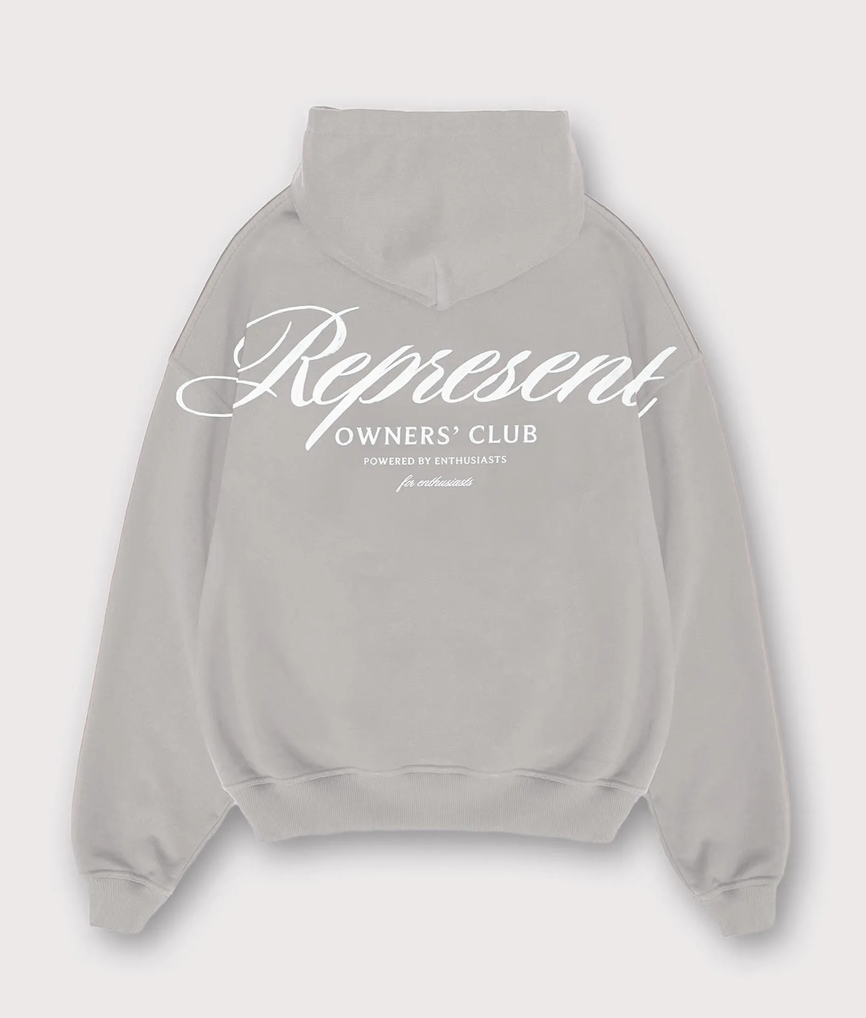 Represent Owners Club Script Hoodie sold by EQVVS