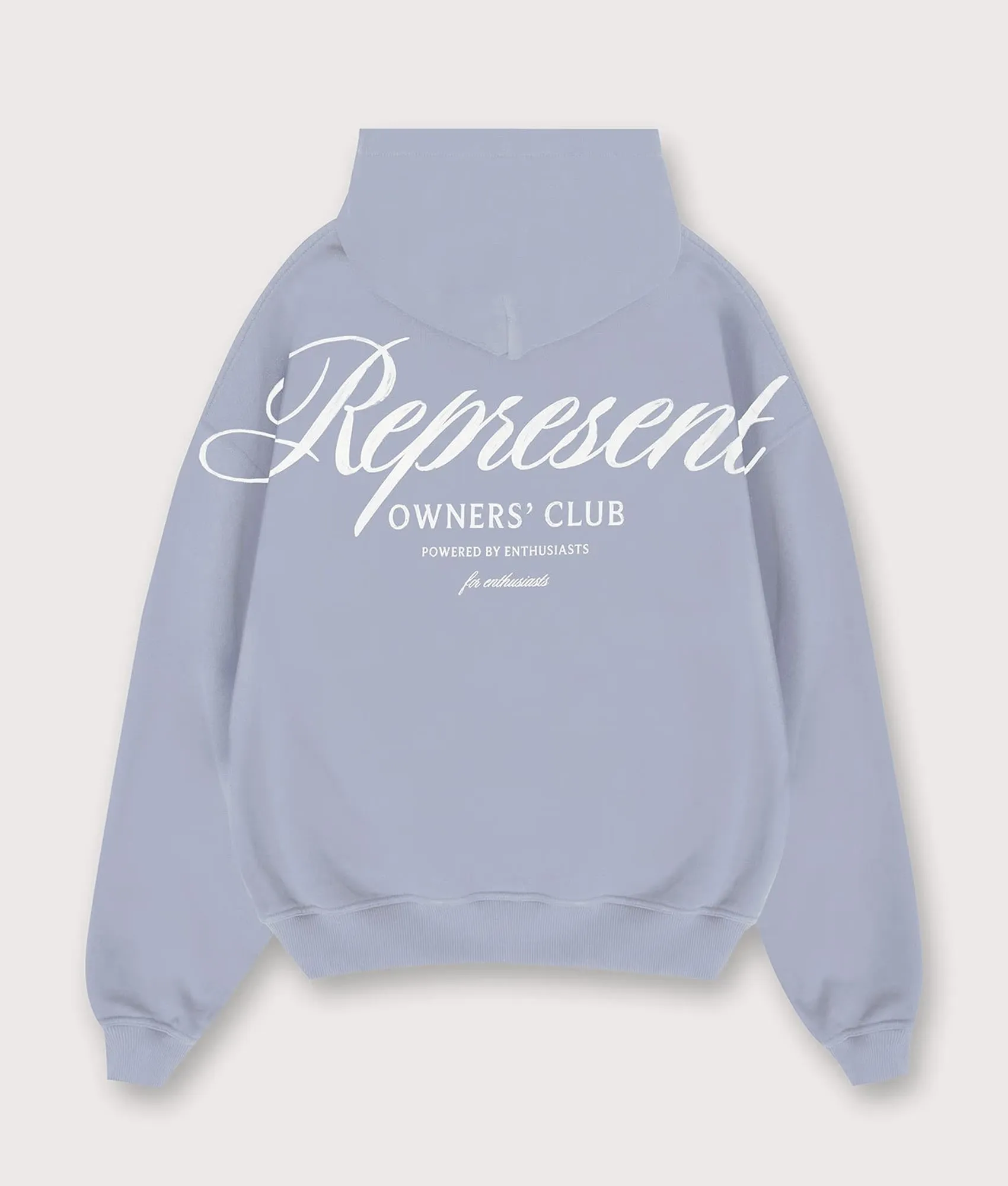 Represent Owners Club Script Hoodie sold by EQVVS