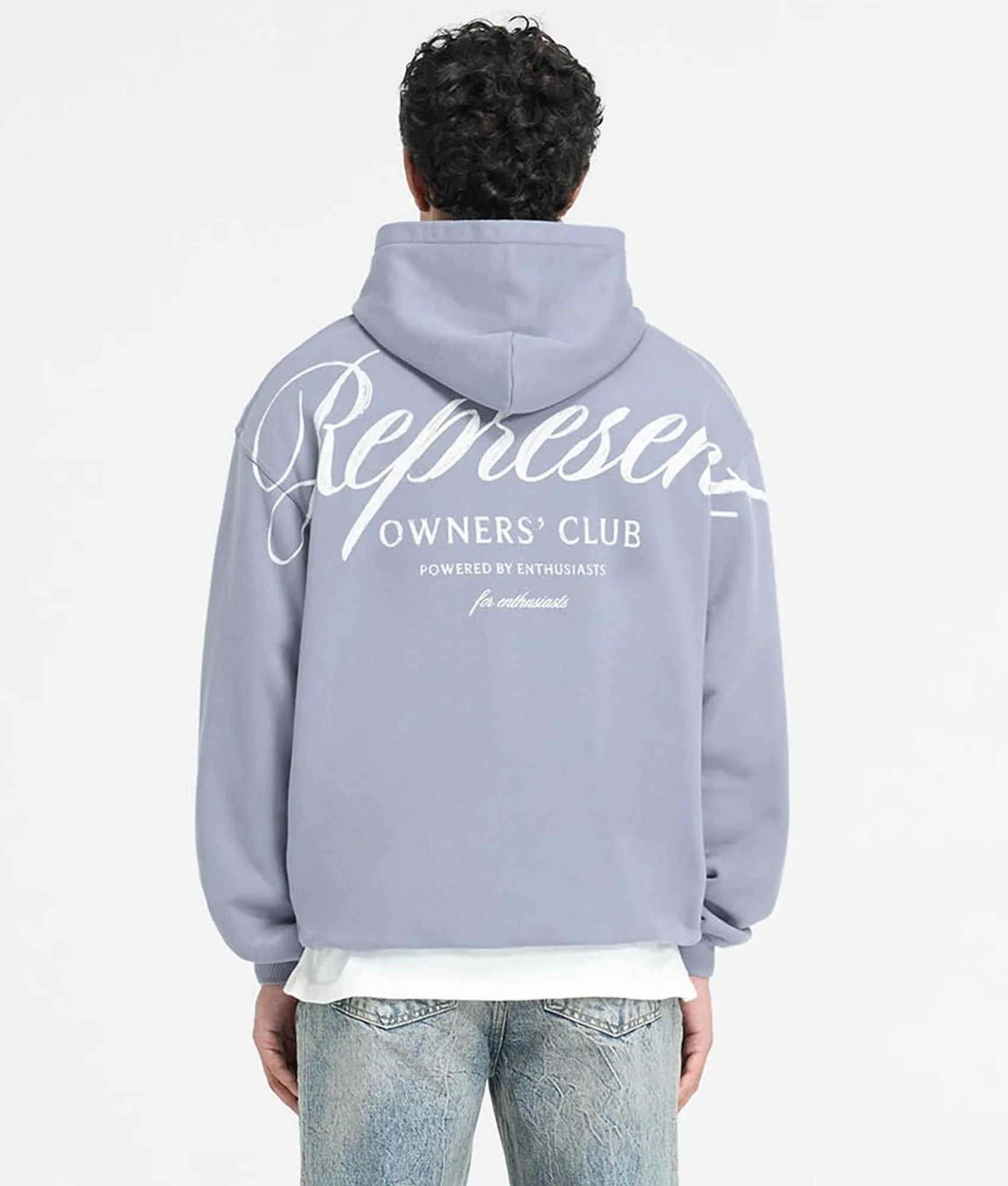 Represent Owners Club Script Hoodie sold by EQVVS product image thumbnail 4