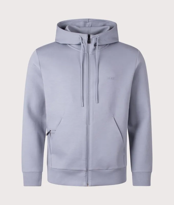 Zip Through Saggy Hoodie sold by EQVVS