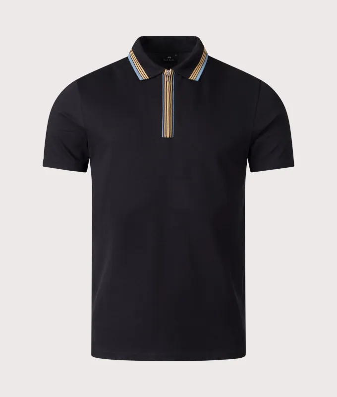 Quarter Zip Polo Shirt sold by EQVVS