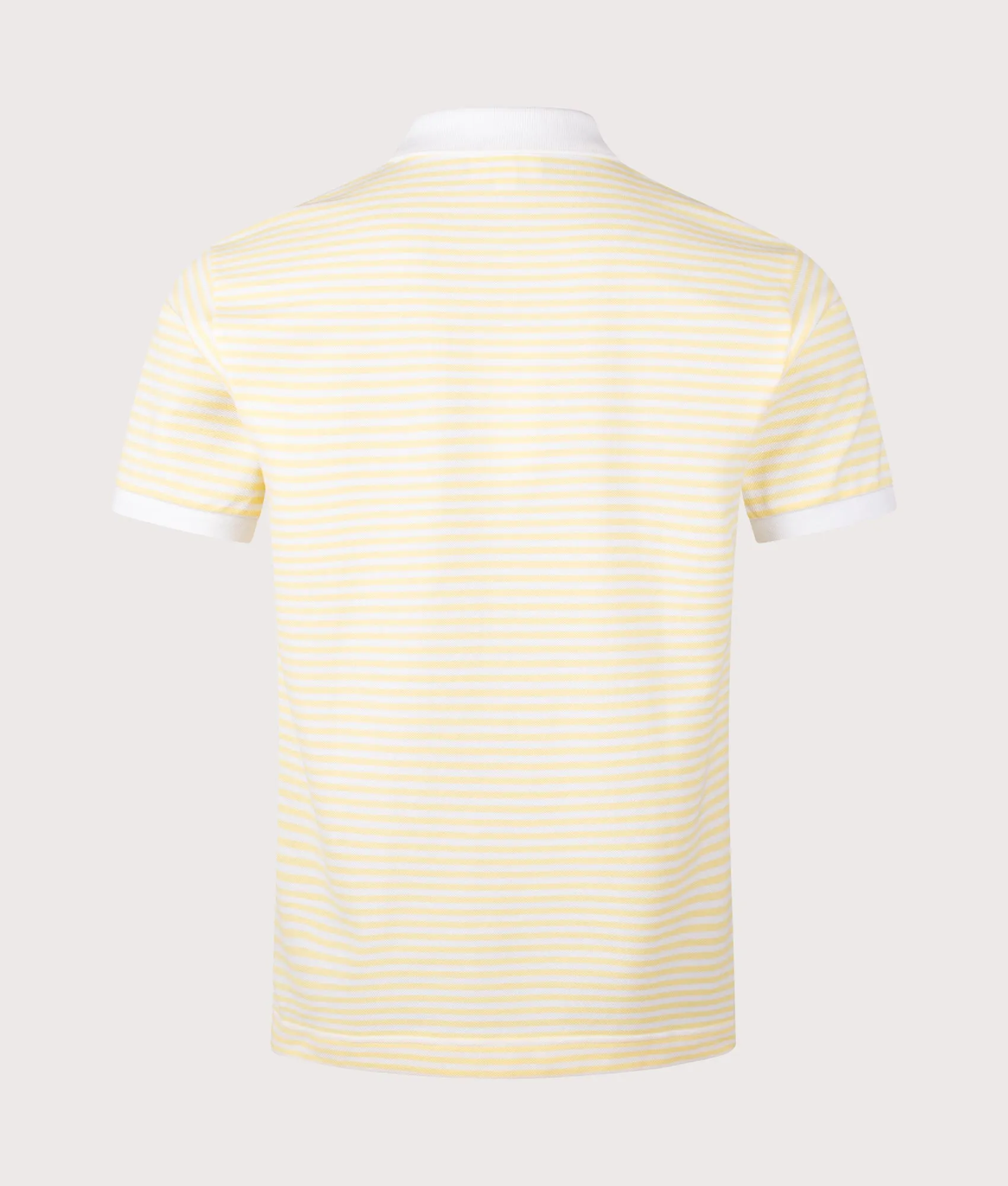 Ribbed Collar Striped Polo Shirt sold by EQVVS product image thumbnail 3
