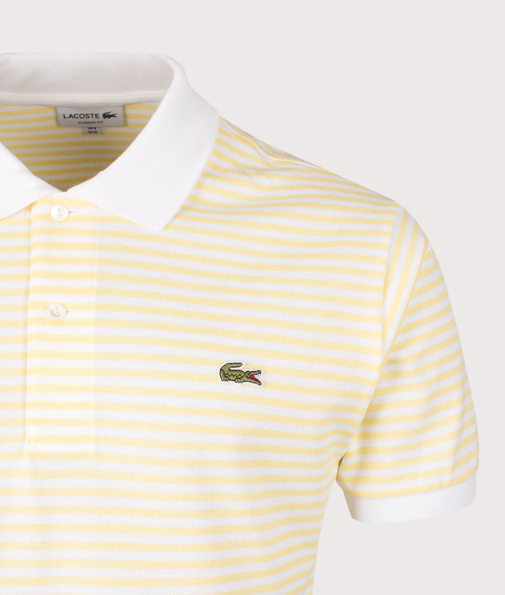 Ribbed Collar Striped Polo Shirt sold by EQVVS product image thumbnail 2