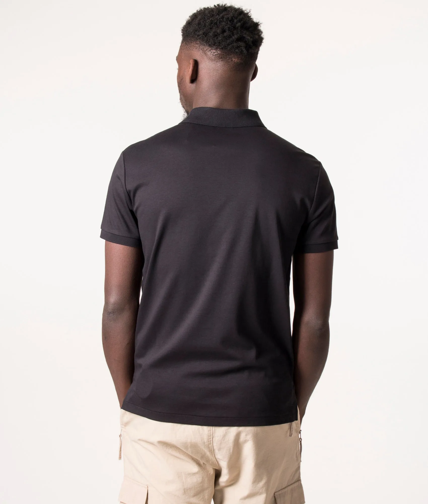 Custom Slim Fit Interlock Polo Shirt sold by EQVVS product image thumbnail 4