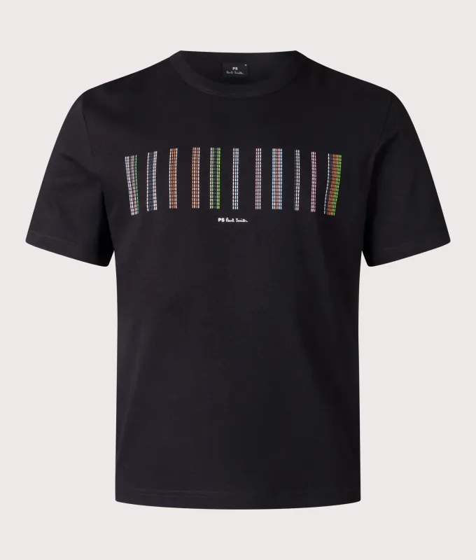 Relaxed Fit Stripe T-Shirt sold by EQVVS