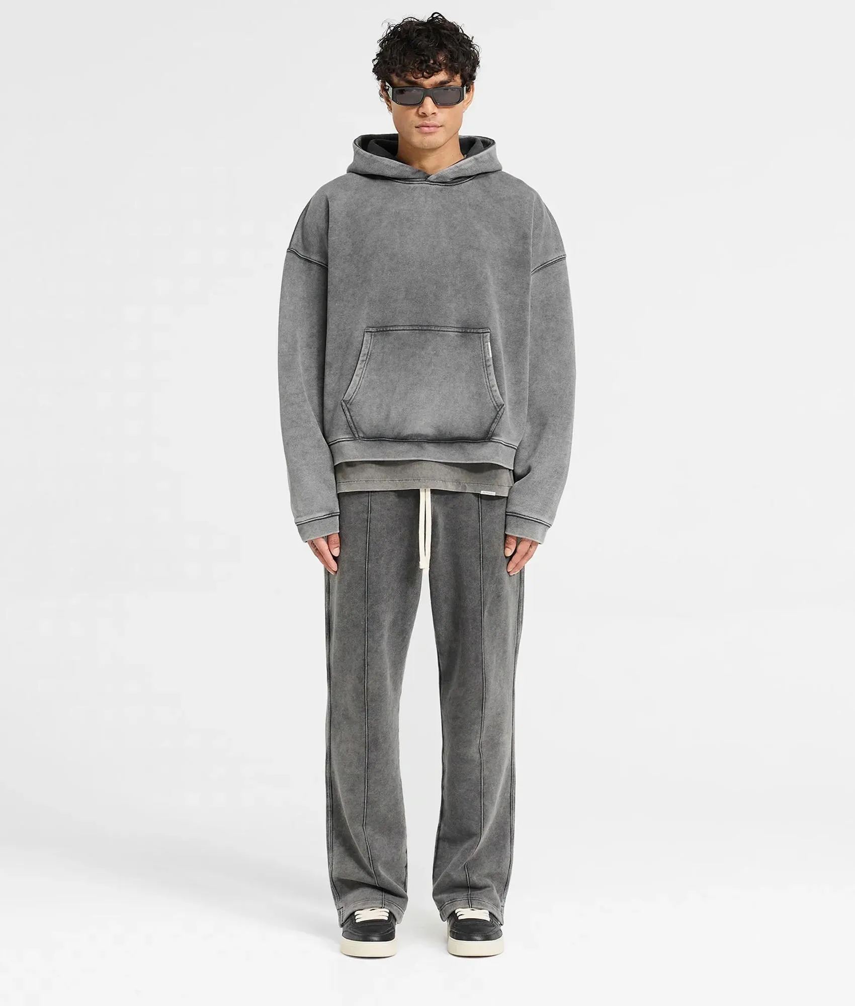 Initial Boxy Hoodie sold by EQVVS product image thumbnail 5