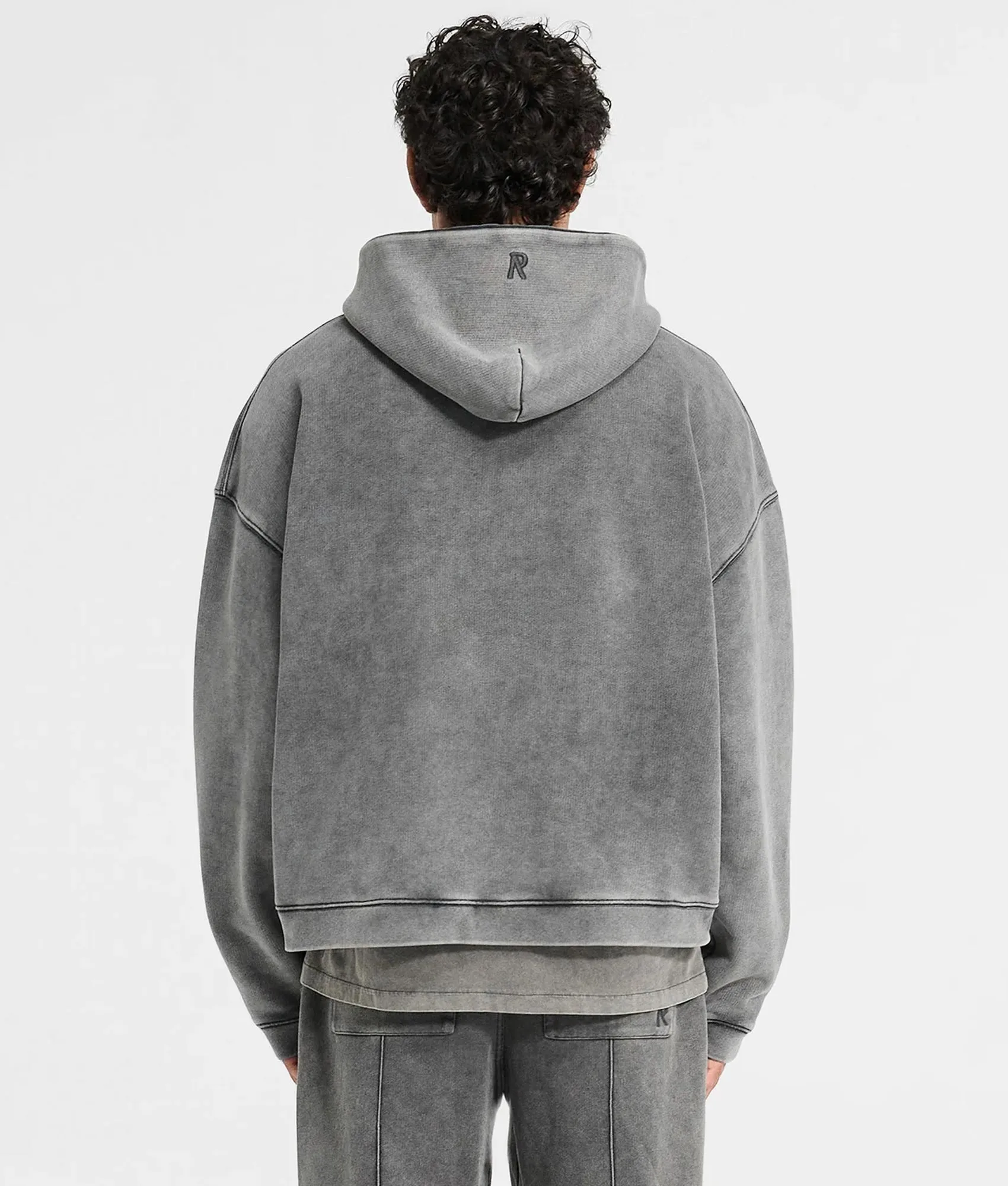 Initial Boxy Hoodie sold by EQVVS product image thumbnail 4