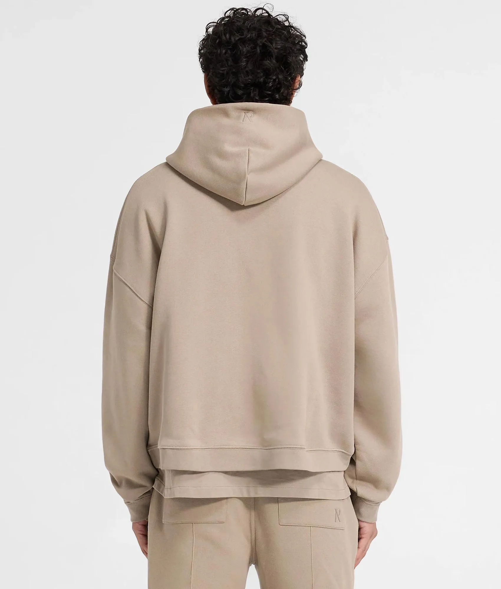 Oversized Initial Boxy Hoodie sold by EQVVS product image thumbnail 4
