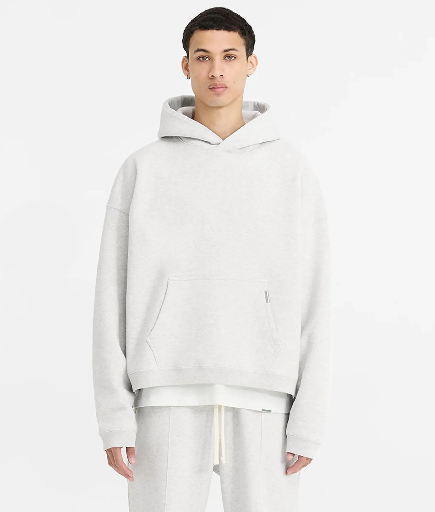 Oversized Initial Boxy Hoodie sold by EQVVS