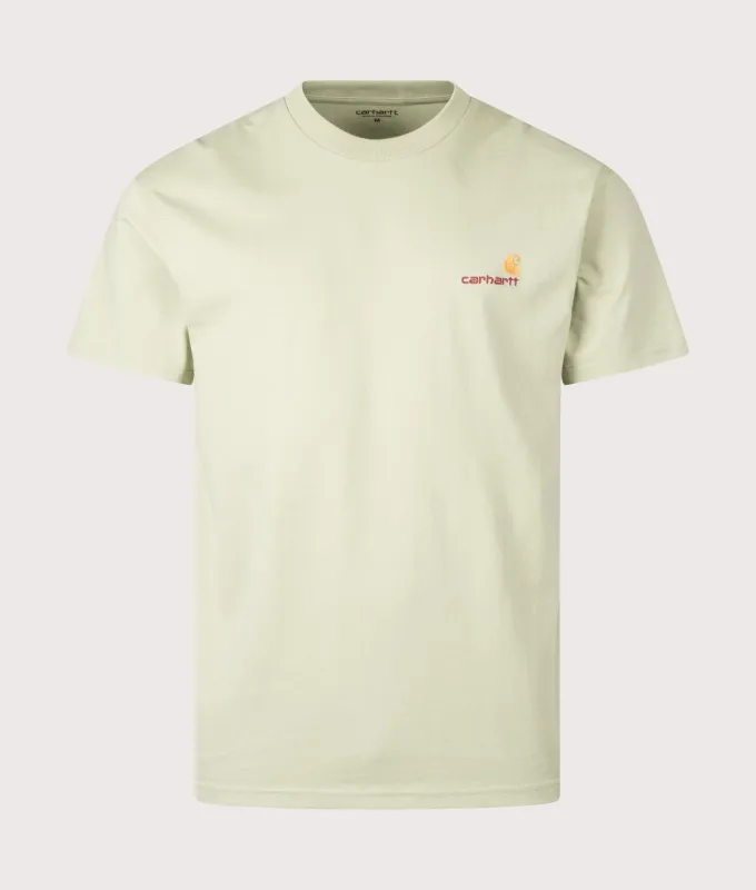 Relaxed Fit American Script T-Shirt sold by EQVVS