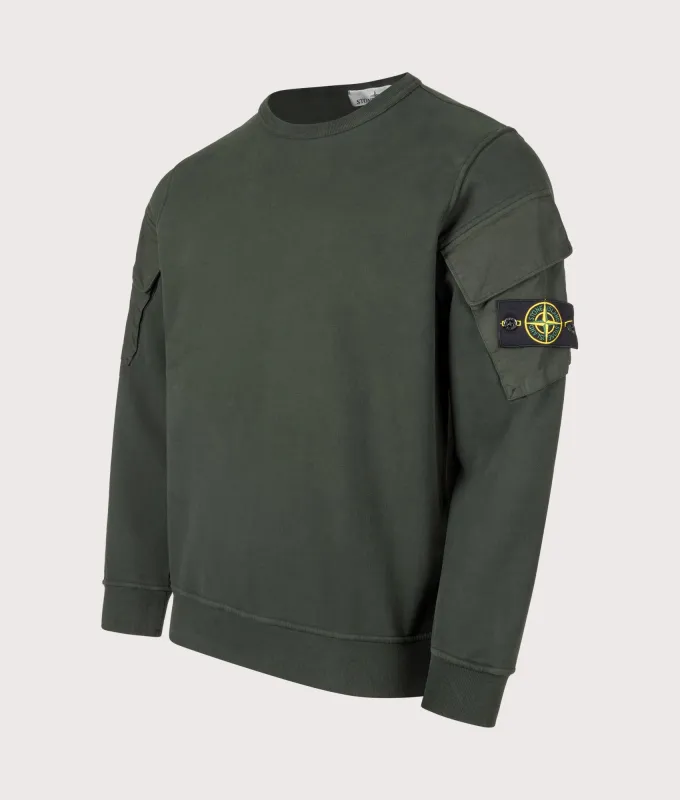 Brushed Organic Cotton Sweatshirt sold by EQVVS
