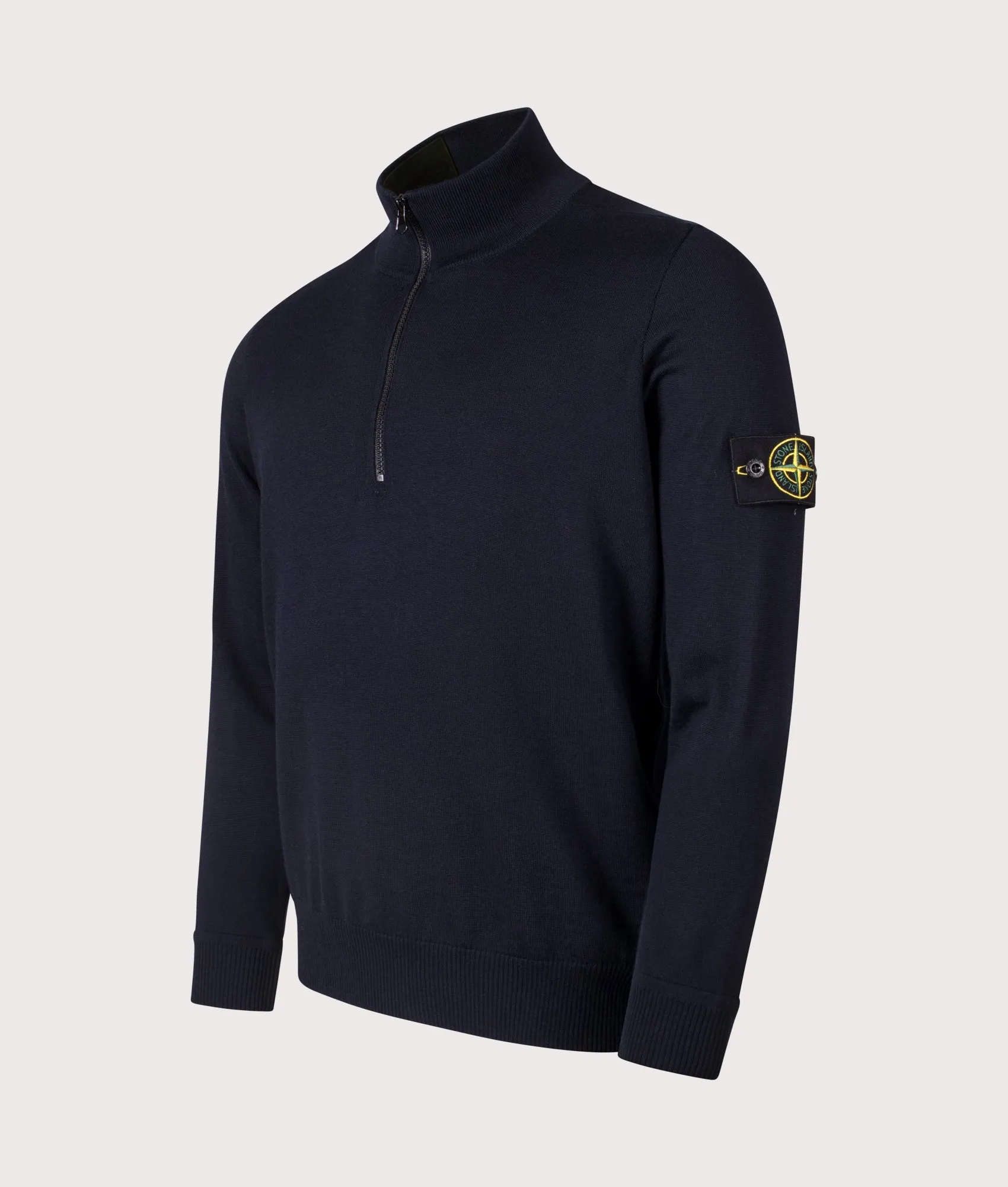 Ribbed Quarter Zip Knit sold by EQVVS