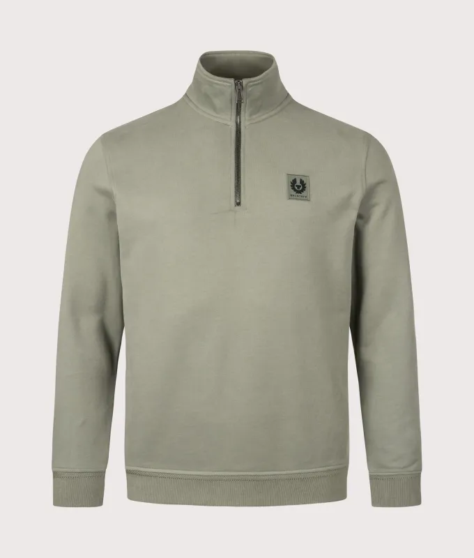 Belstaff Quarter Zip Sweatshirt made by Belstaff