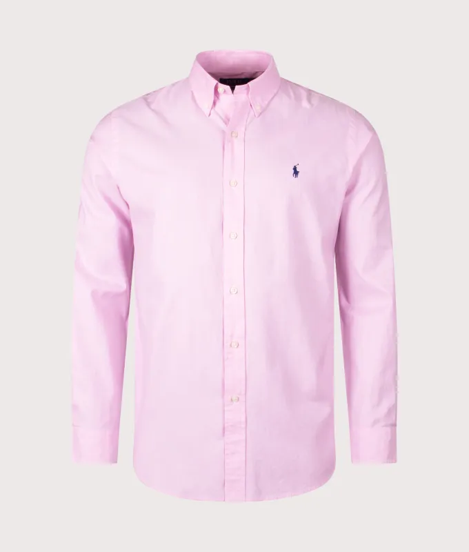 Custom Fit Stretch Oxford Shirt sold by EQVVS