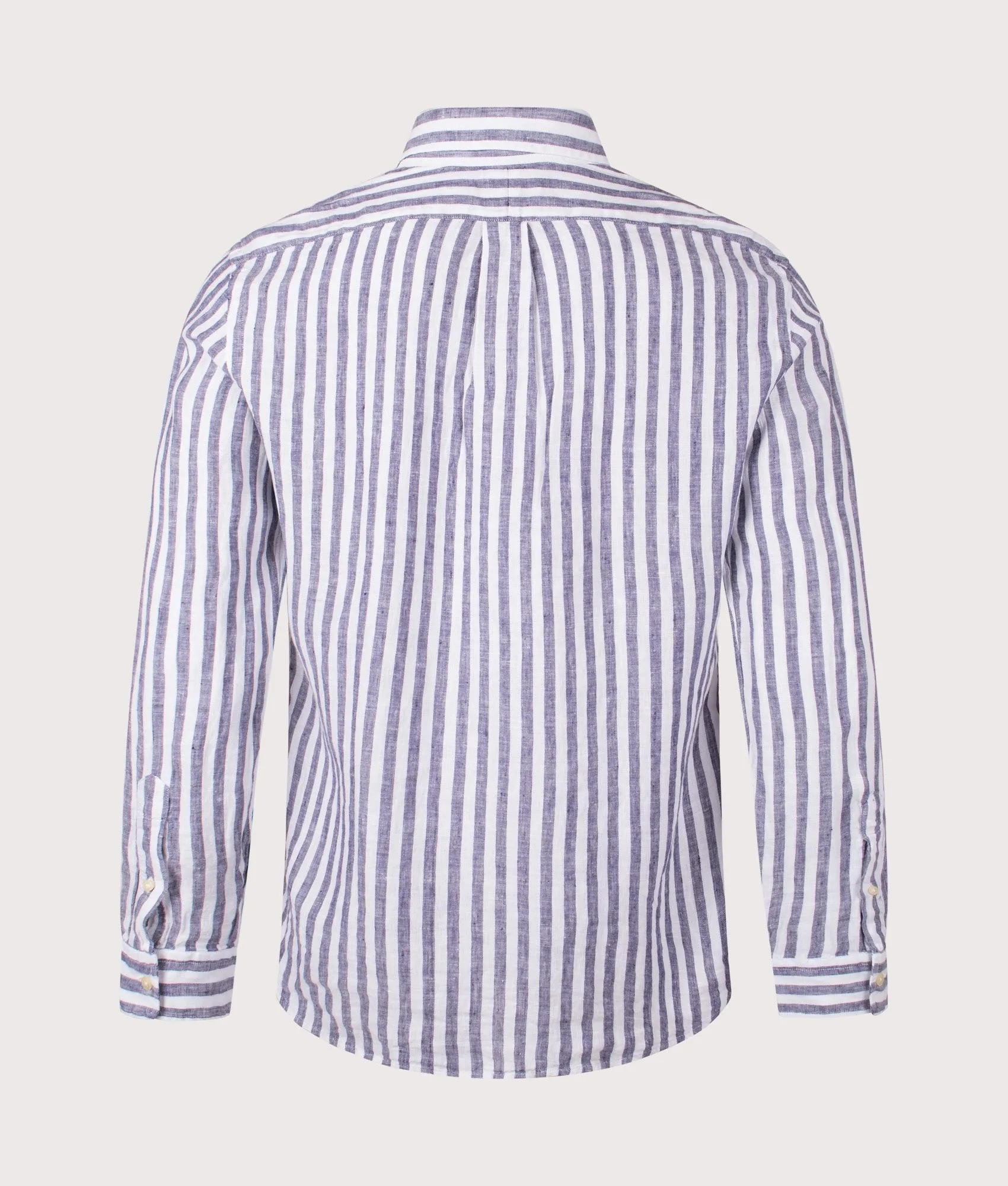 Custom Fit Striped Linen Shirt sold by EQVVS product image thumbnail 3