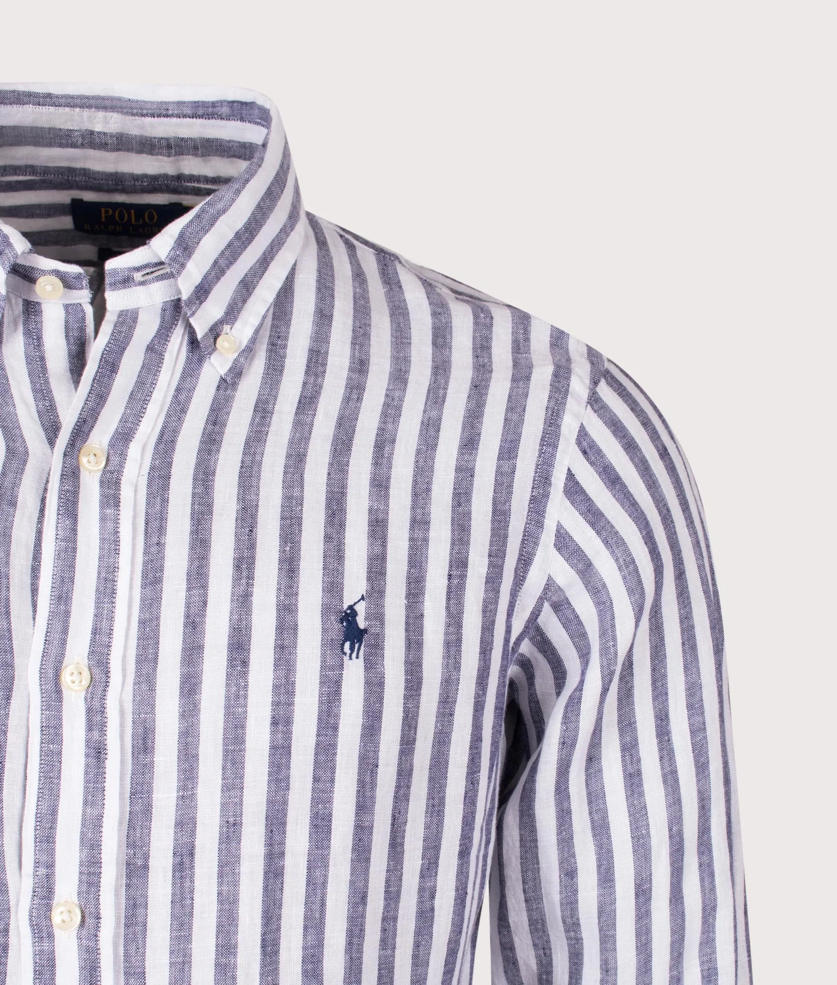 Custom Fit Striped Linen Shirt sold by EQVVS product image thumbnail 2
