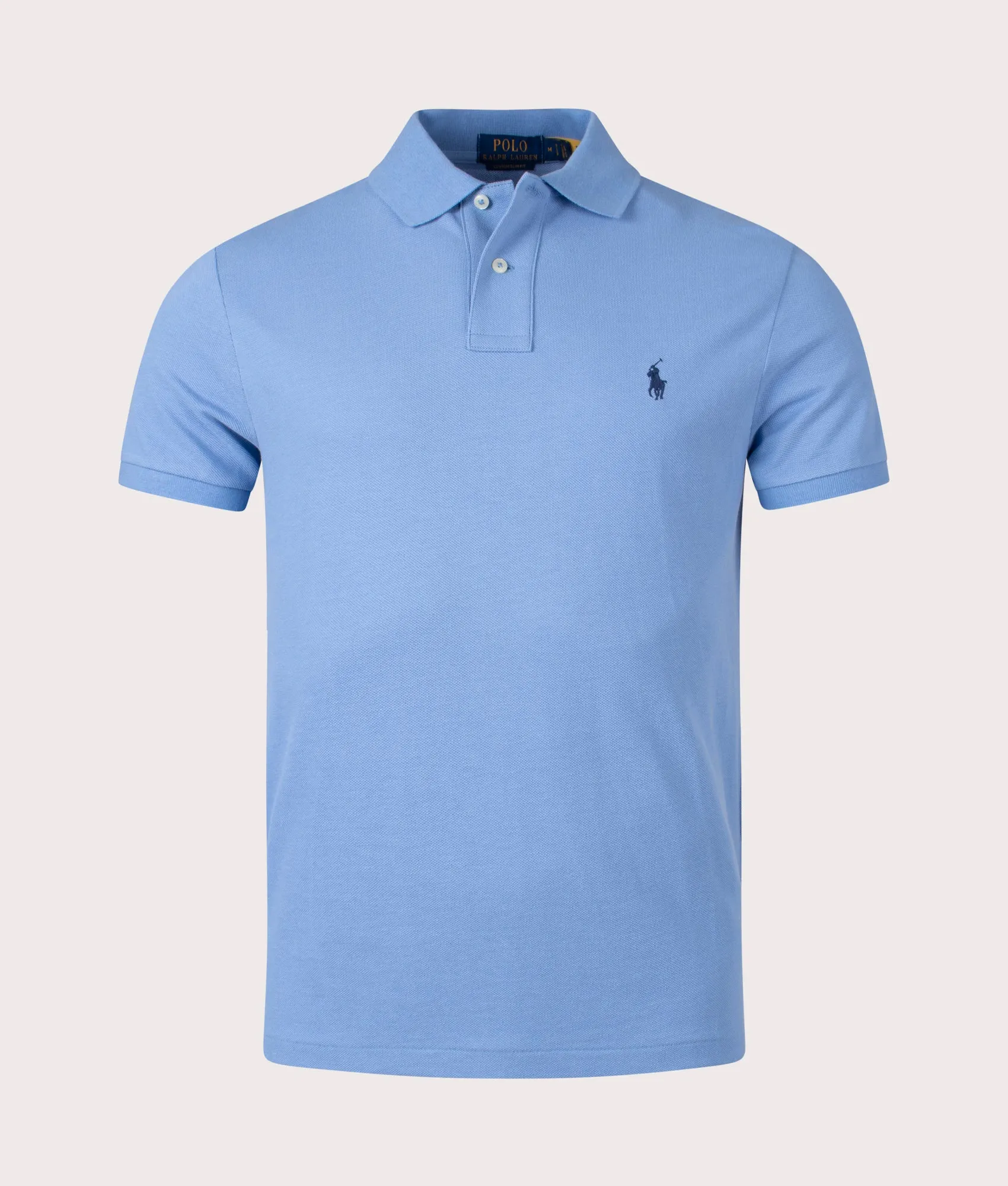 Custom Slim Fit Mesh Polo Shirt sold by EQVVS