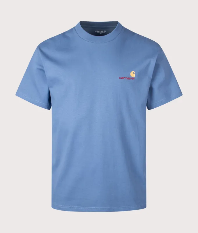 Relaxed Fit American Script T-Shirt sold by EQVVS