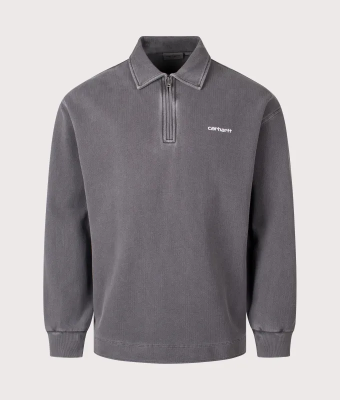 Piqué Script Sweatshirt sold by EQVVS