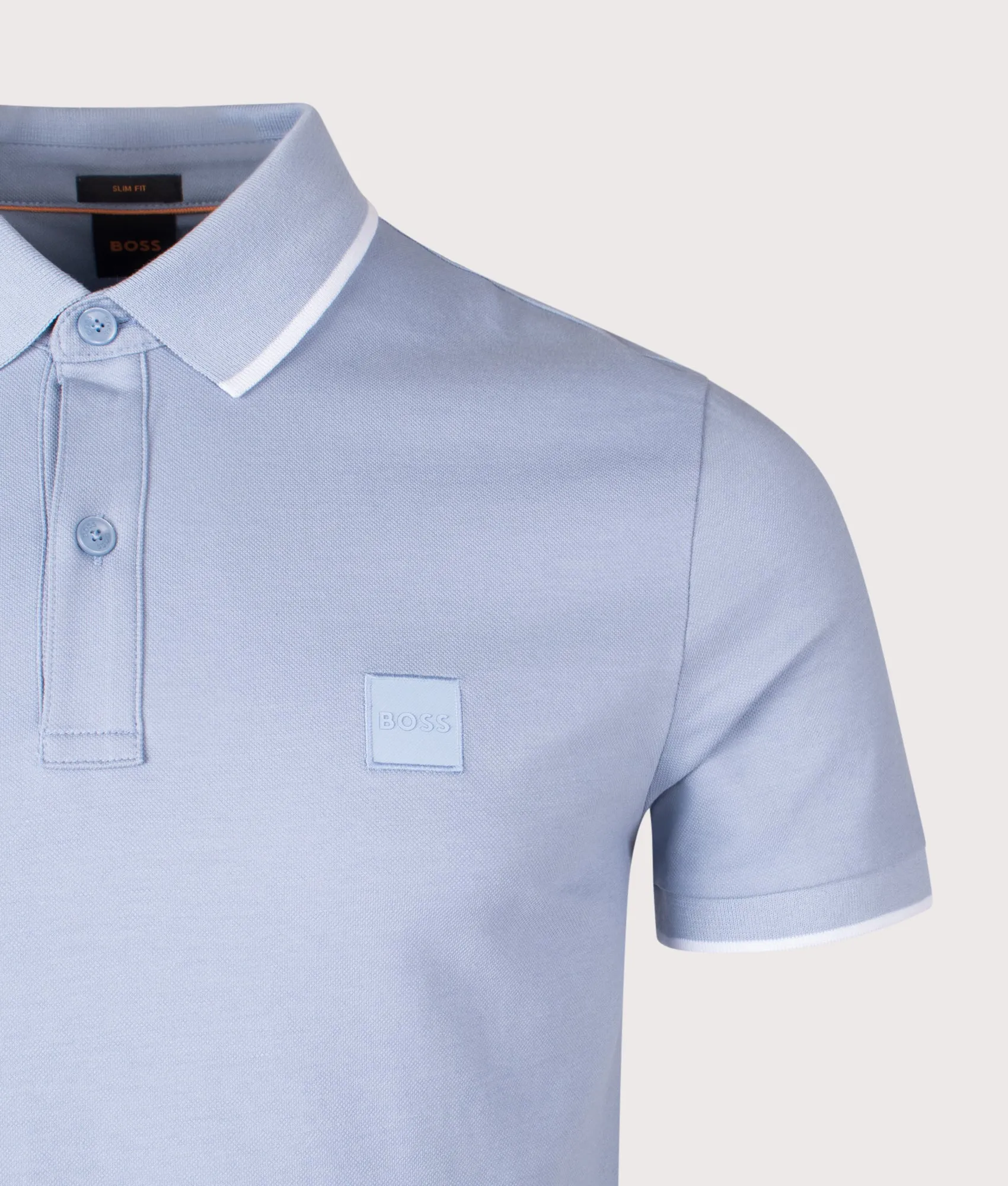 Slim Fit Passertip Polo Shirt sold by EQVVS product image thumbnail 2