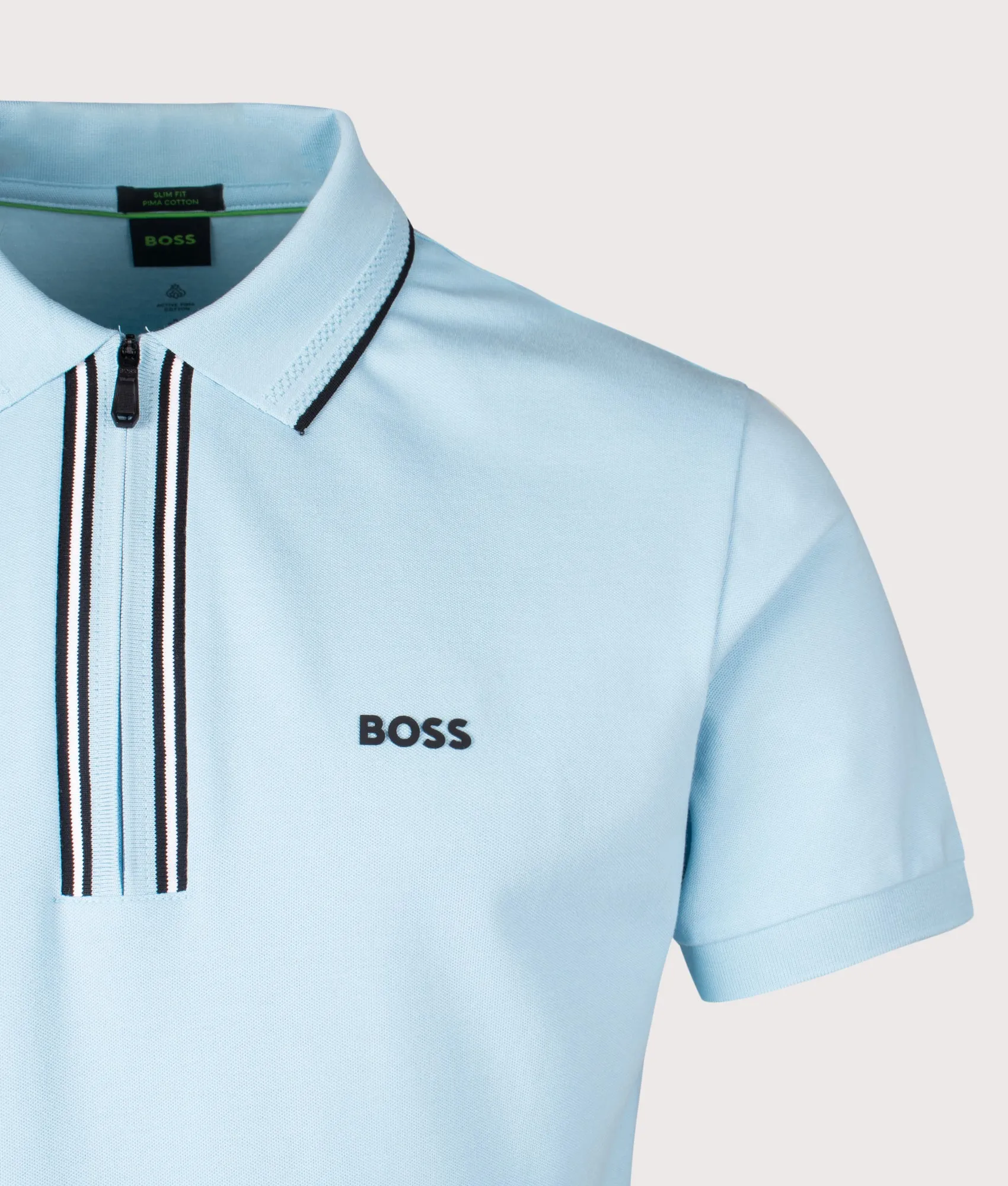 Zip Neck Philix Polo Shirt sold by EQVVS product image thumbnail 2