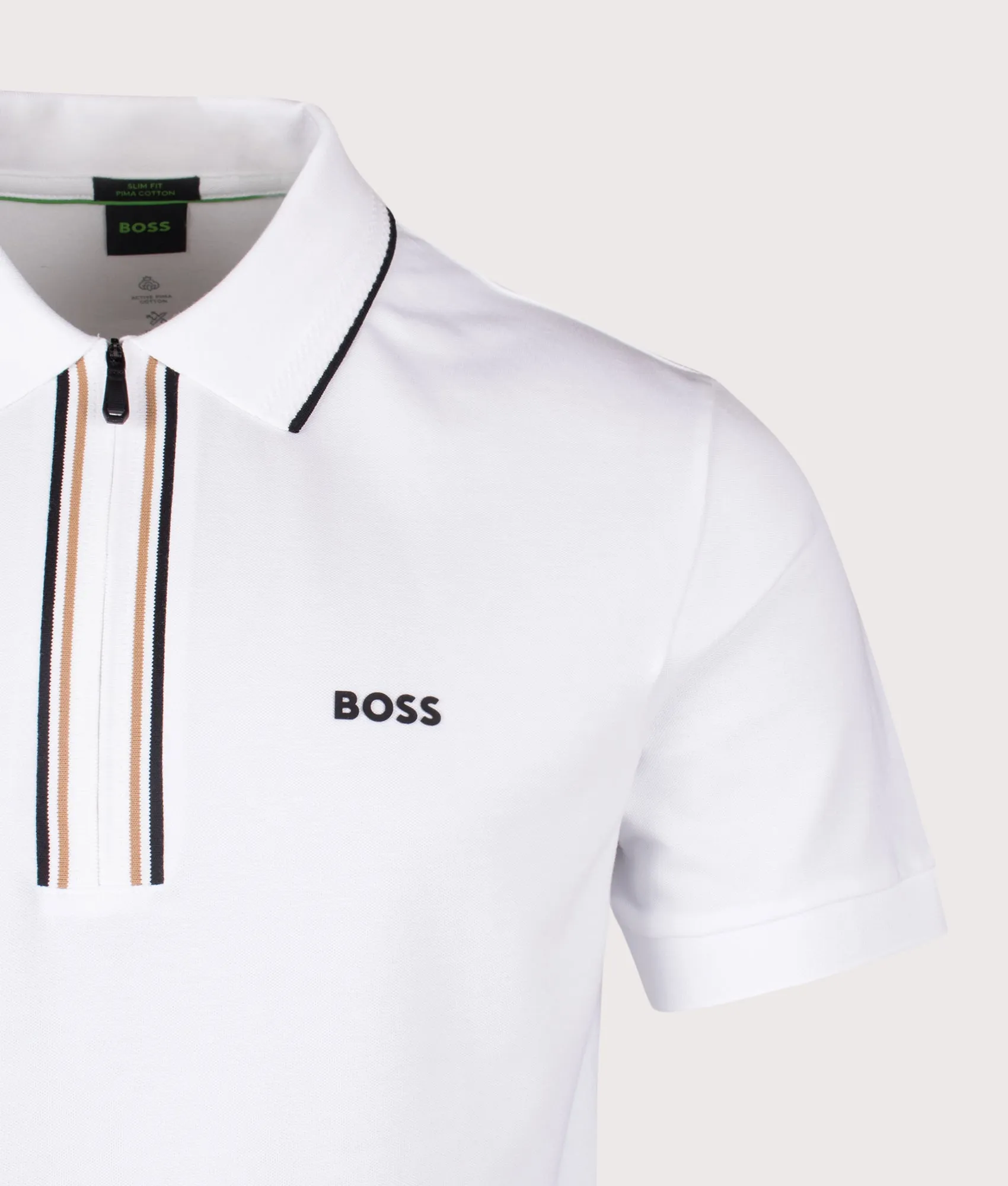 Zip Neck Philix Polo Shirt sold by EQVVS product image thumbnail 2