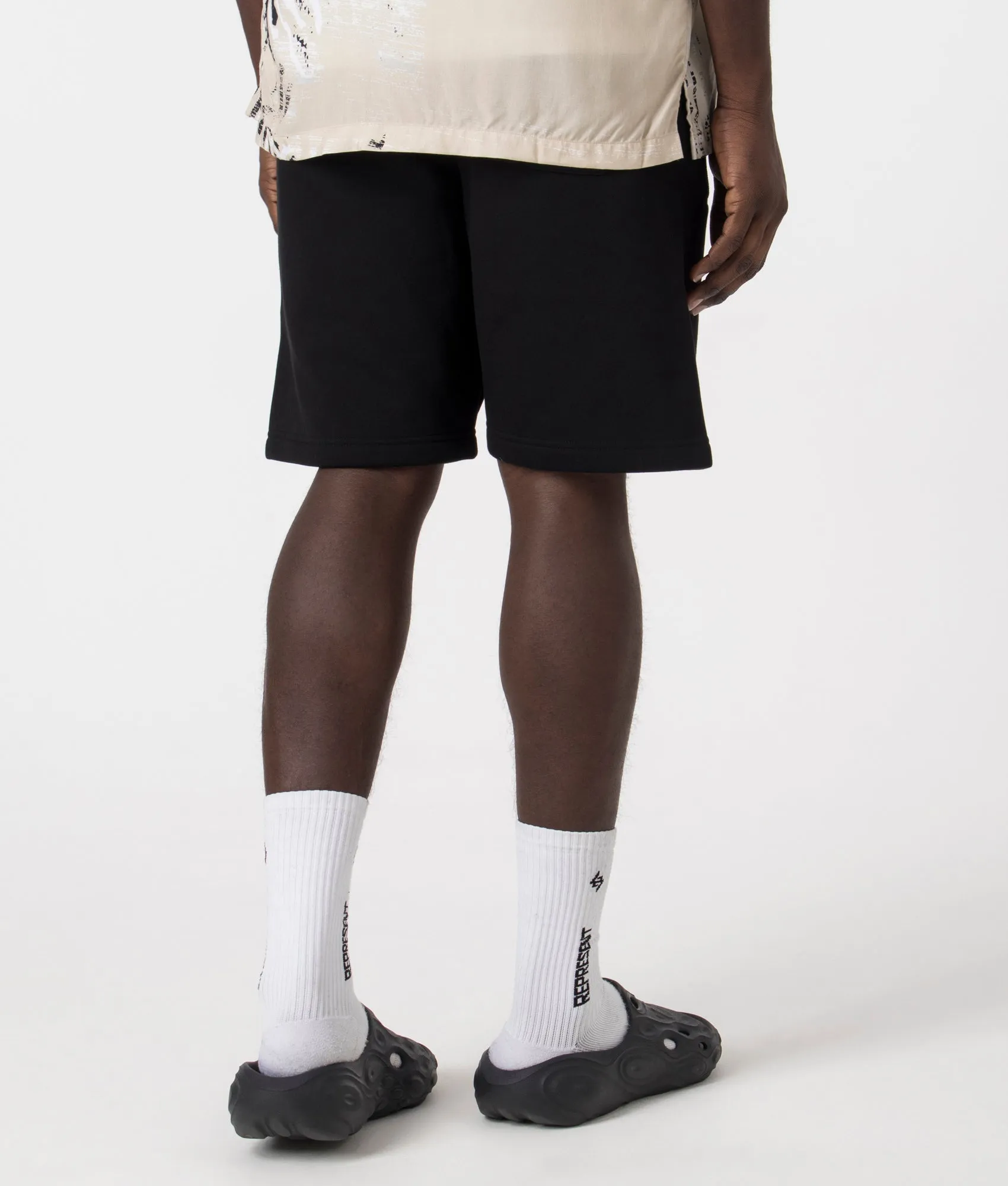 Relaxed Fit Chase Sweat Shorts sold by EQVVS product image thumbnail 4