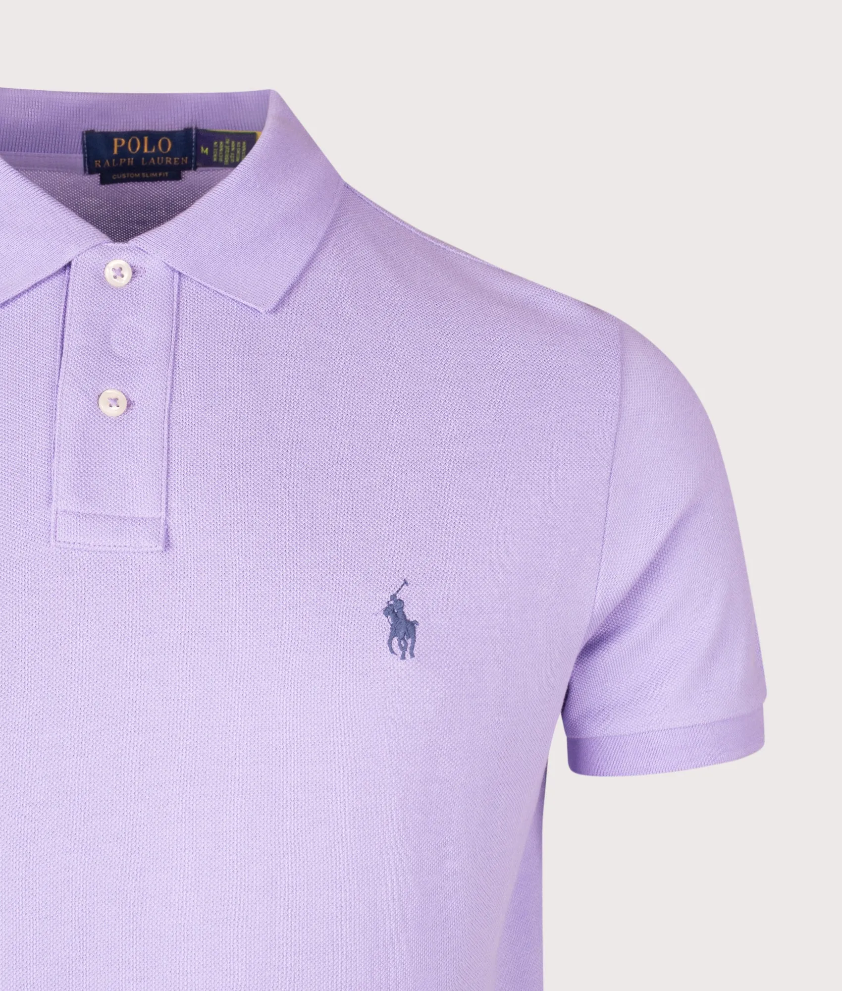 Custom Slim Fit Mesh Polo Shirt sold by EQVVS product image thumbnail 2