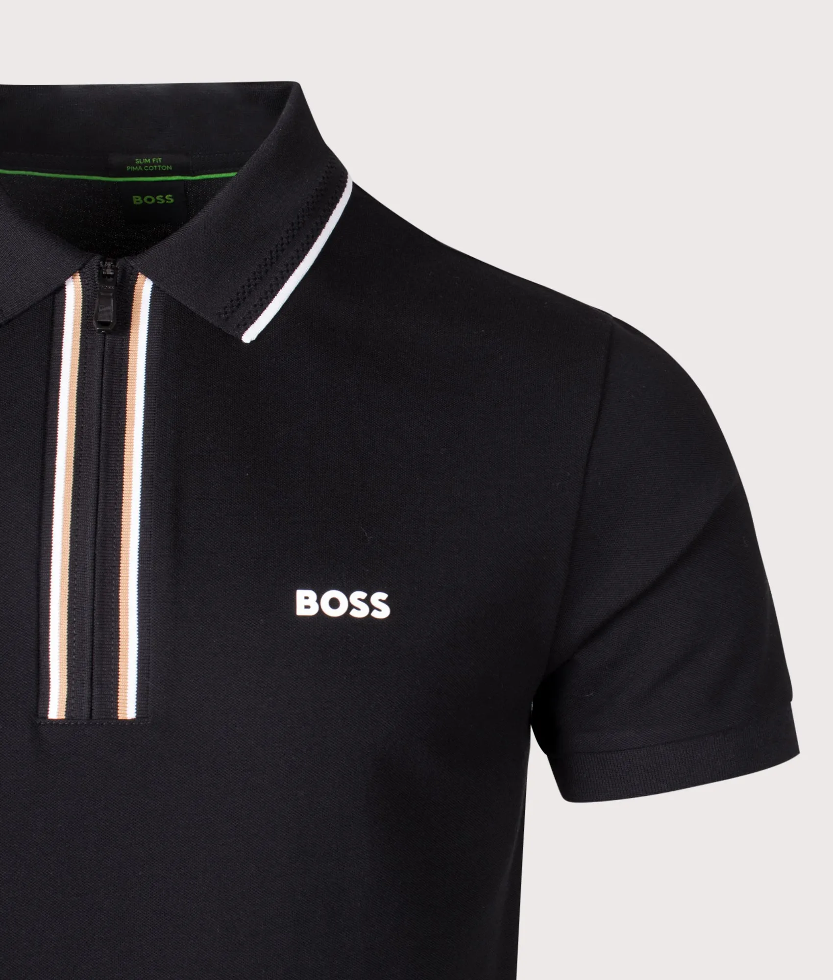 Zip Neck Philix Polo Shirt sold by EQVVS product image thumbnail 2