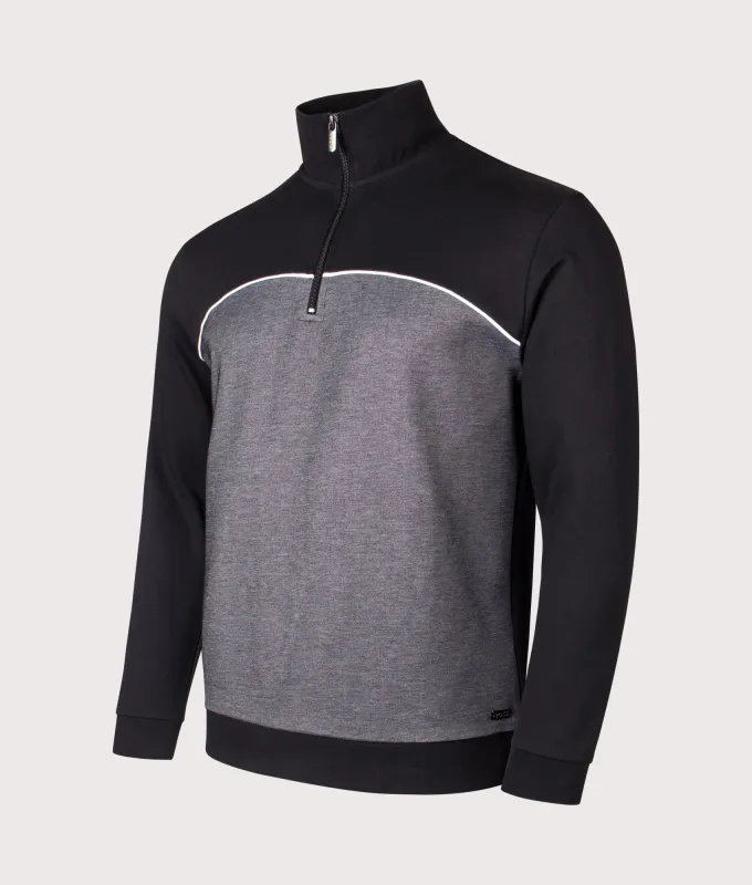 Quarter Zip Sweatshirt made by Hugo Boss