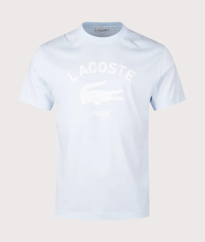 Signature Large Print Cotton T-Shirt sold by EQVVS