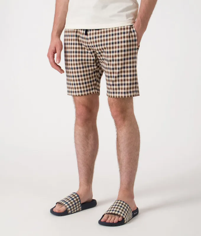 Club Check Shorts sold by EQVVS