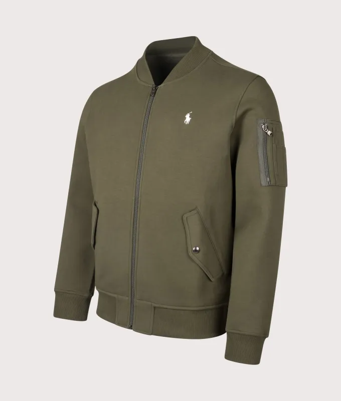 Double Knit Bomber Jacket sold by EQVVS