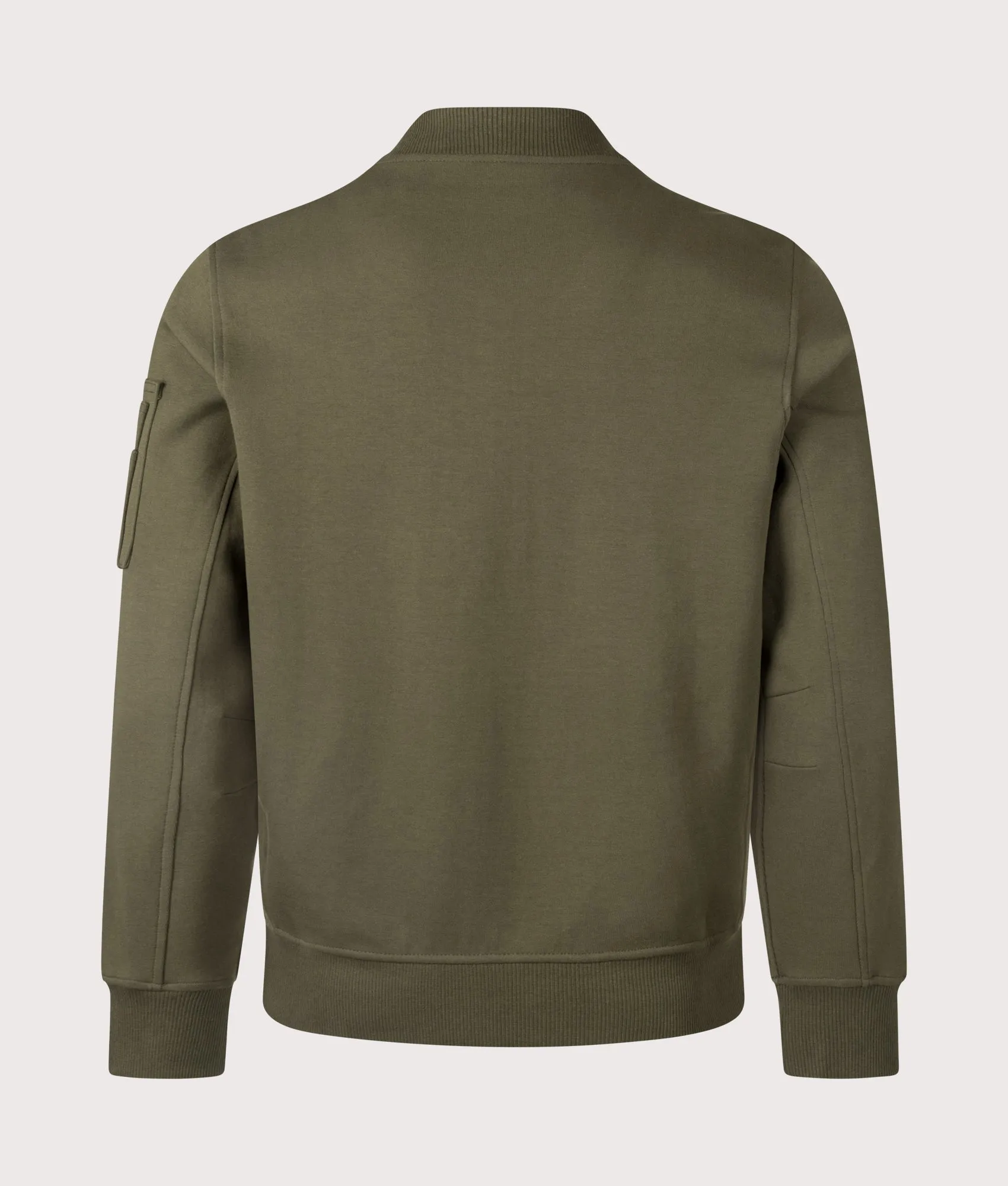 Double Knit Bomber Jacket sold by EQVVS product image thumbnail 4